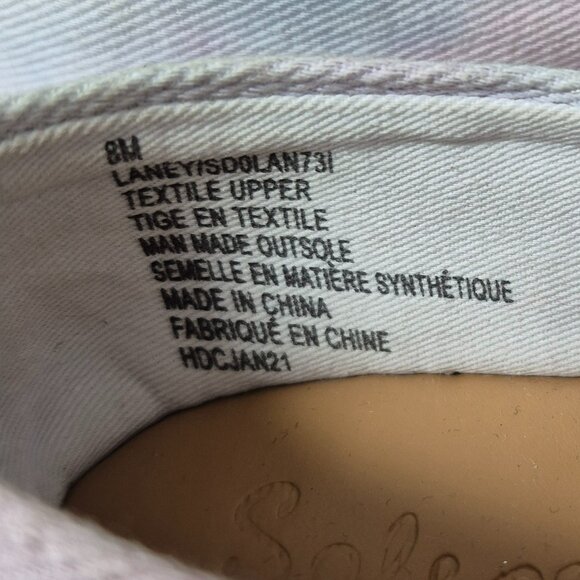 Splendid Tie Dye Slip On Espadrilles Shoes Size 8 - Picture 7 of 8